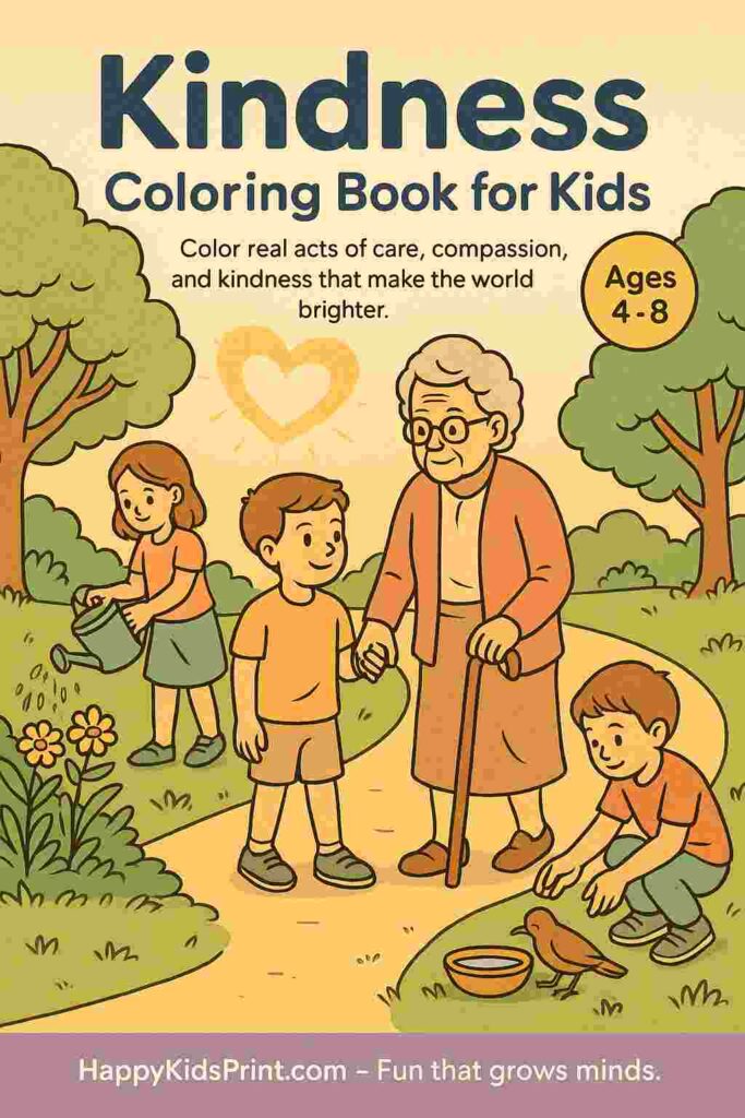 Kindness Coloring Book for Kids